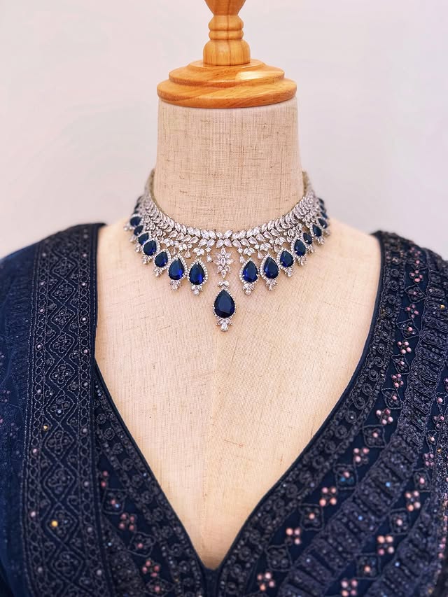 Golden Brocade Anarkali