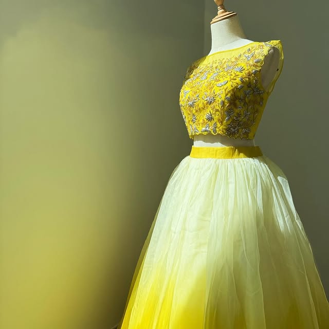 Gold Thread Work Lehenga